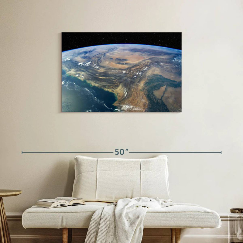 Oberle Earth, 24" H x 36" W