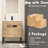 30" Bathroom Vanity - Modern Design Adjustable Shelf Scratch- Surface Elegant Addition
