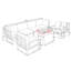 Ensemble de conversation pour patio avec 7 coussins Orren Ellis Hamilton-70965500