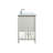 Krish 60'' Single Bathroom Vanity with Engineered Marble Top-445125271