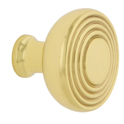 Deco 1.375" Diameter Round Knob