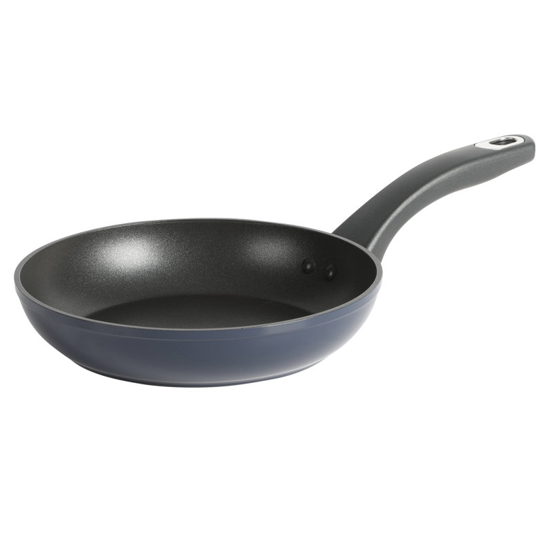 Poêle à frire en aluminium Martha Stewart, 8'', Bleu marine