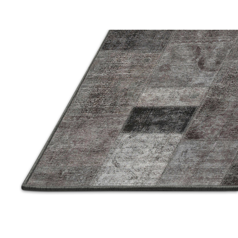 Geometric Indoor Rug, Rectangle 2' x 5'