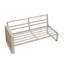 Outdoor Lounge Set With Thick Cushions, Rope Weave & Adjustable Feet