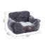 Bolster Cushion Fleece Pet Bed Dog Nest