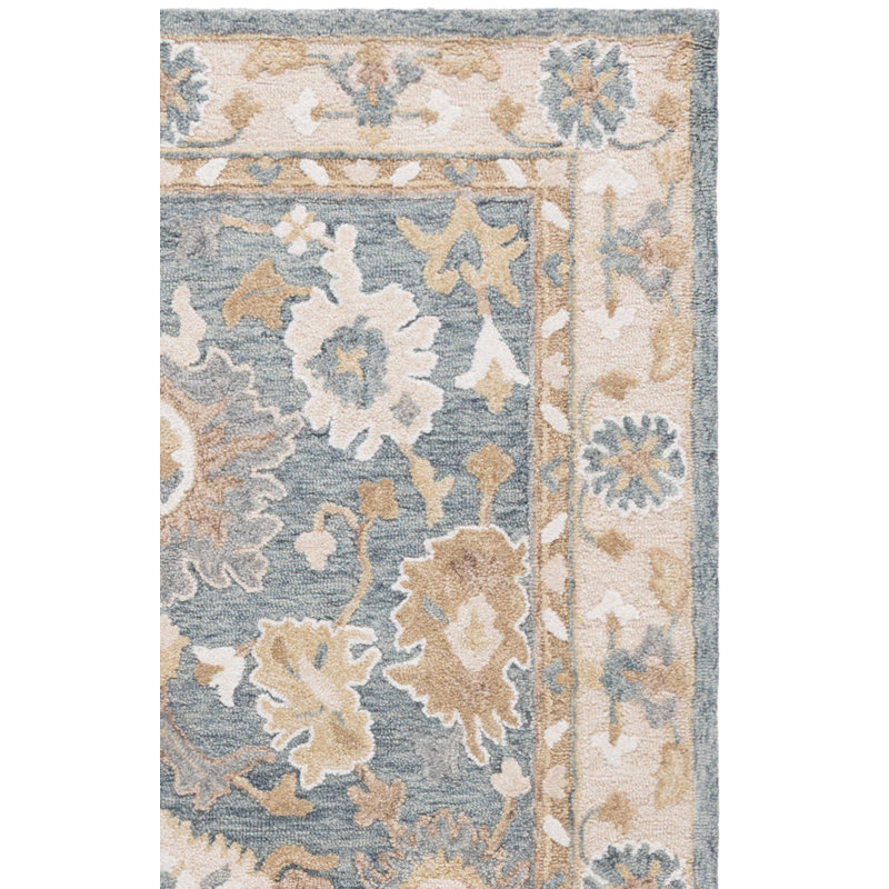 Ebony Hand Tufted Wool;Cotton Oriental Indoor Rug, 8'-0" X 10'-0" Rectangle