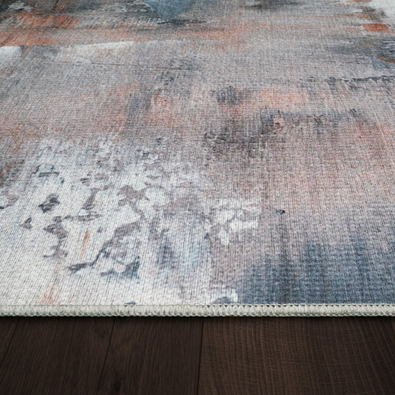 Biehle Abstract Area Rug, Round 120cm