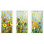 "Martini Poppies" par Jennifer Lommers, impression sur acrylique 3 pièces-64194896