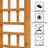 7.5FT Wood Garden Arch Trellis, Yellow