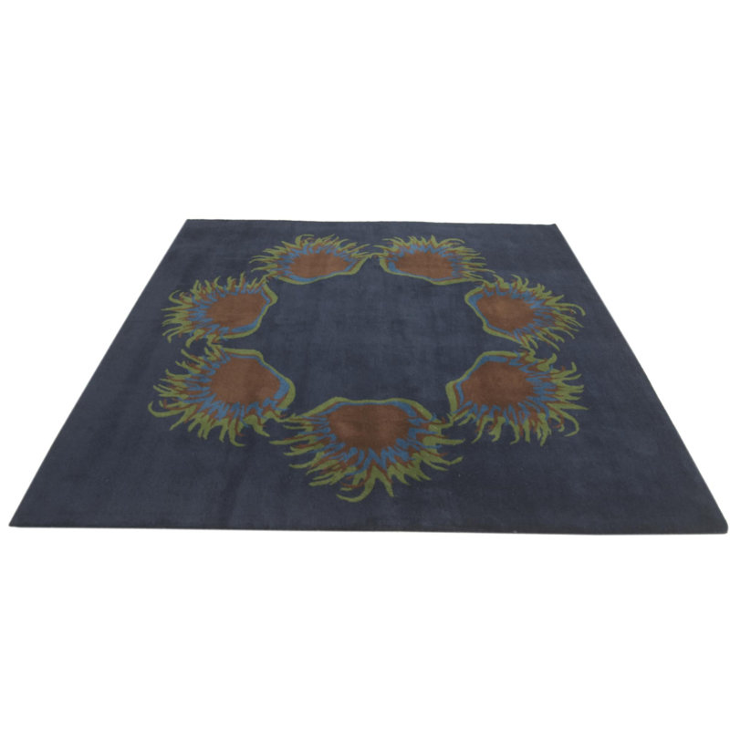 Tapis bleu marine 8 pi Pineland