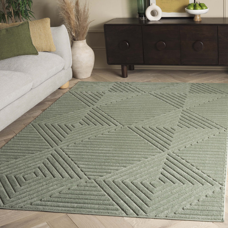 Alis Geometric Area Rug, Rectangle 160 X 229cm