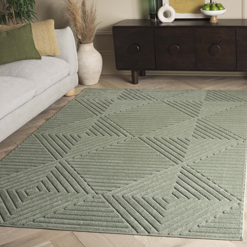 Dosher Performance Solid Color Rug, Rectangle 5'3" x 7'6"