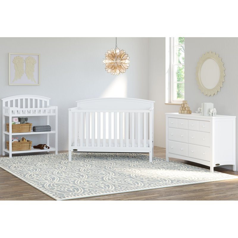 Benton Convertible Standard Nursery Furniture Set, White