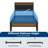 Upholstered Bed Frame with Charging Station and Storage Headboard-204282728-204282726