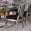 Ensemble de 2 chaises d'appoint Antique Platinum