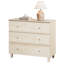 Table de bout en bois massif et manufacturé 3 tiroirs Lawncrest -459962293