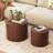 19.7" Round Nesting Coffee Table Set-1490775553