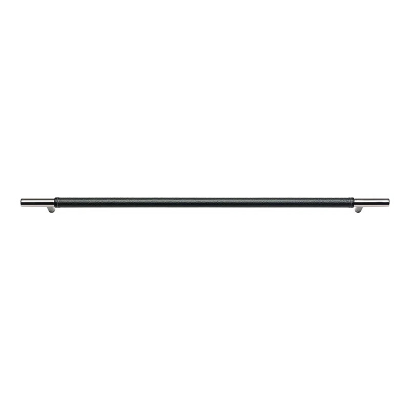 Zanzibar 17" Center to Center Appliance Pull, Black/Polished Chrome, 17"