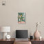 Décoration murale florale de table sur toile par Art Remedy-118146455-118146458