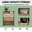 Commode de rangement autoportante