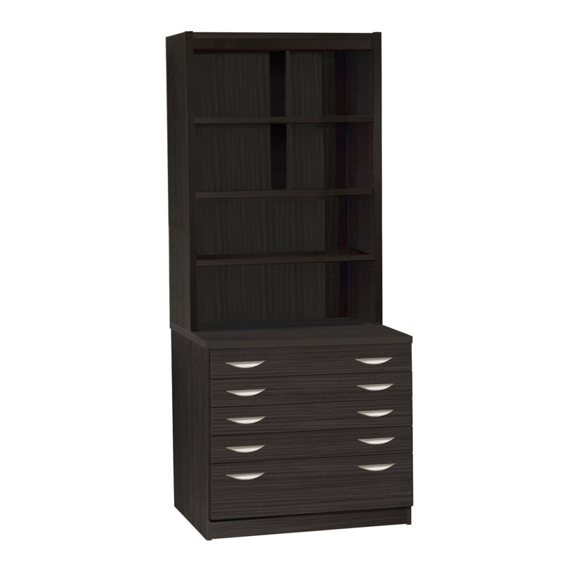 Faya Storage Cabinet, Black Havana