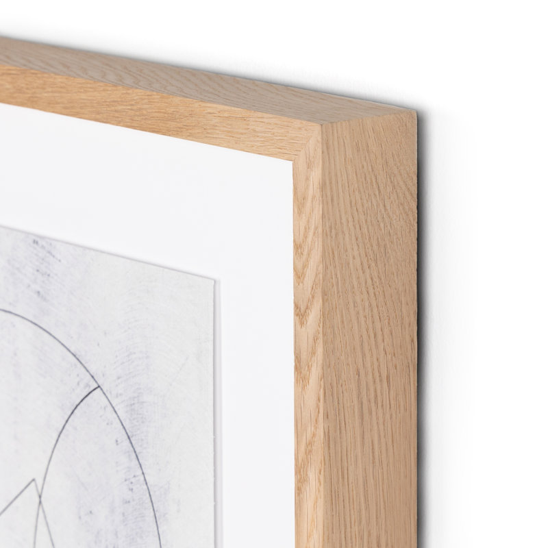 Line Work Print by Dan Hobday, 48" H x 36" W x 2.5" D