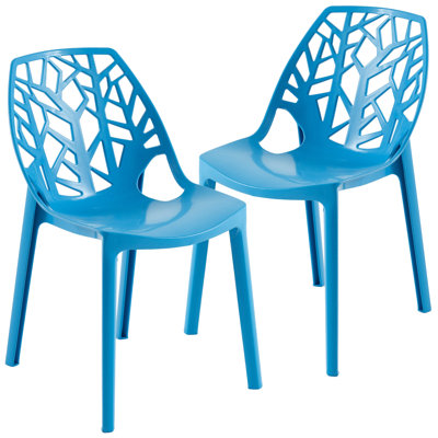 Edgington Lightweight Stacking Accent Dining Chair for Indoor & Outdoor