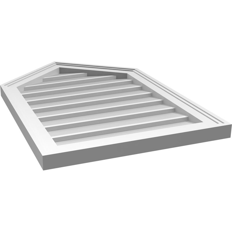 Ventilateur à pignon en uréthane non-fonctionnel Signature, H 30 po x l 20 po x P 1,5 po