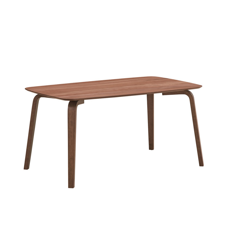 Walnut Finish Dining Table