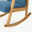 Chaise berçante rembourrée en tissu-1868491178