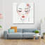 Art mural en verre trempé de style japonais-114947671