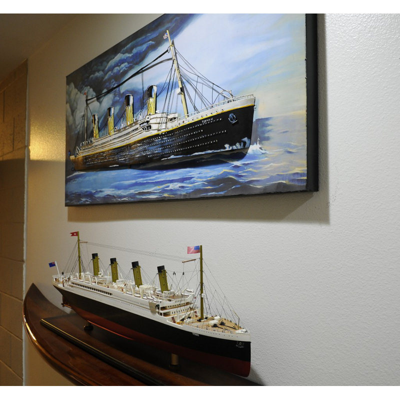 Peinture de navire 3D 1912 RMS Titanic