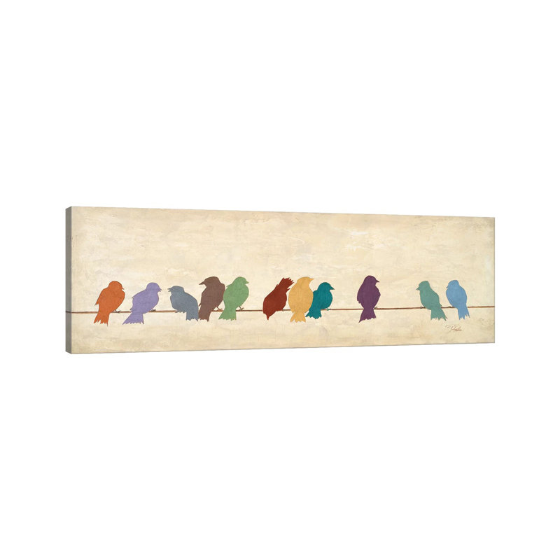 Reproduction d’art en couleurs assorties par Patricia Pinto-impression panoramique, H 72 po x l 24 po x P 1,5 po