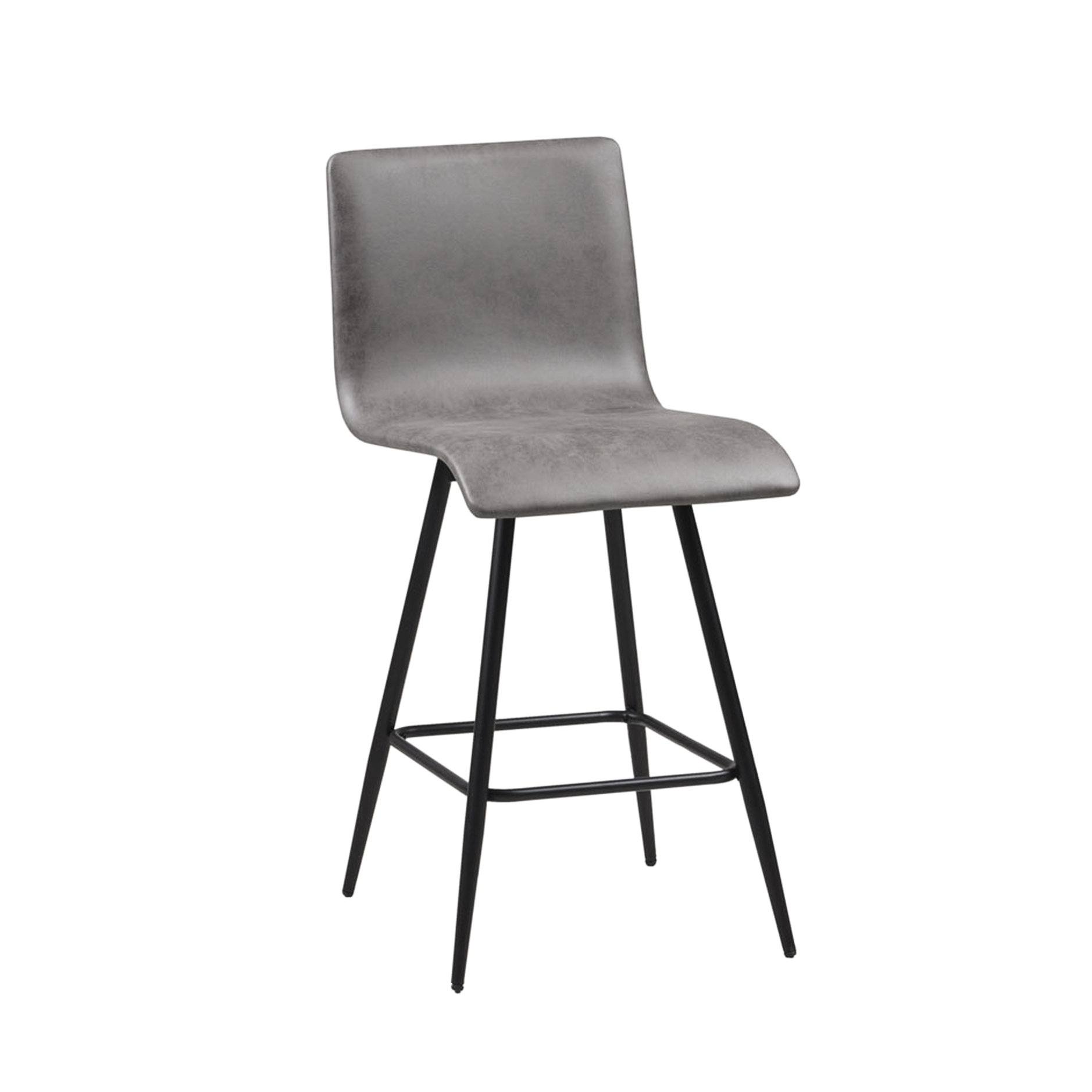 Latitude Run® Chic Faux Leather Swivel Bar Counter Stool, 25" Seat ...