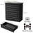  29.5" W Modern 4 Drawer Dresser, Drawer Chest, Wooden Storage Dresser for Closet and Living Room, Black (Set Of 2)-333905407