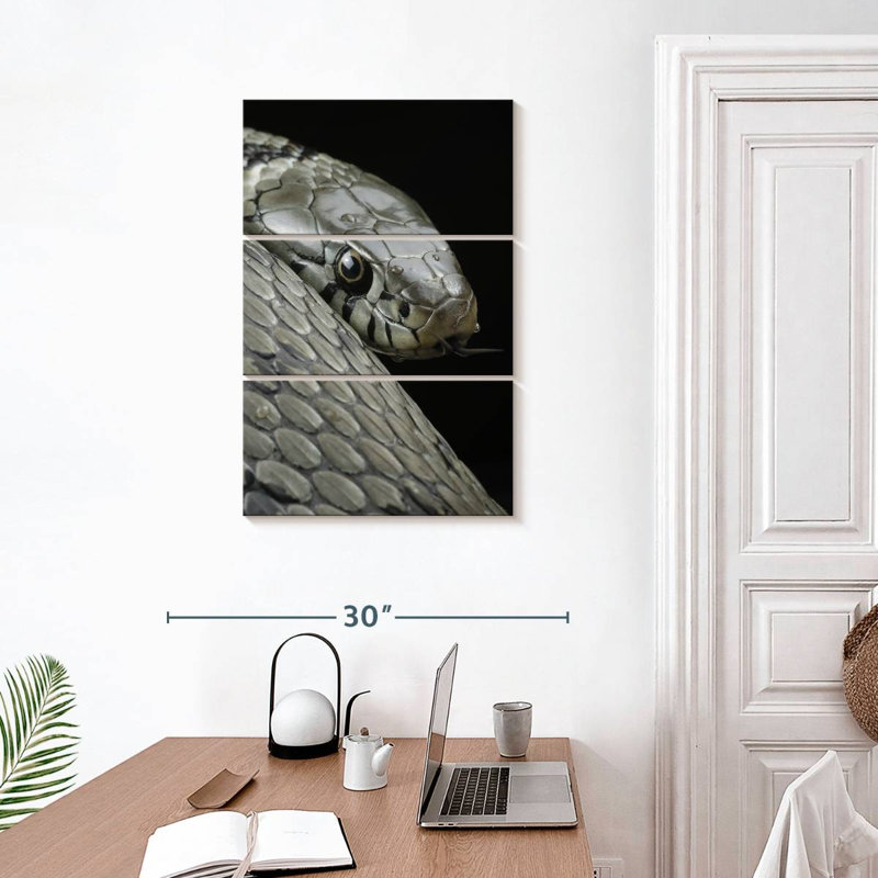 Brampt Necklace Snake, 32" H x 20" W