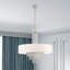 Lustre tambour spectaculaire et unique à 5 lumières Claudelle