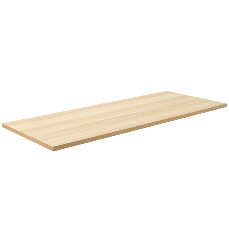 VIVO 55'' x 24'' Light Wood Particle Board Table Top