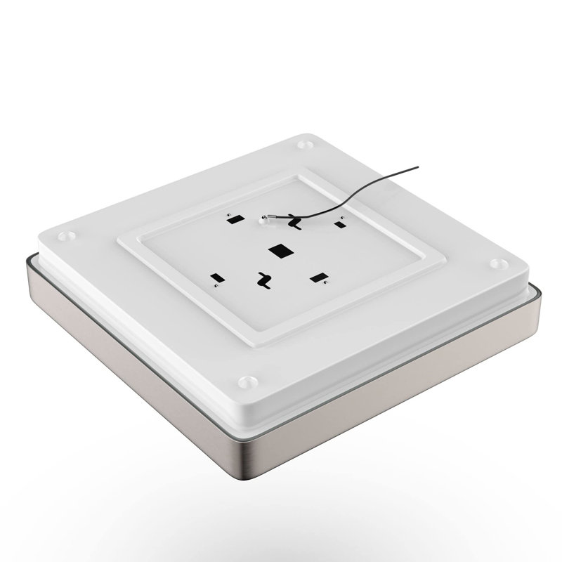 Decaro Aluminum LED Flush Mount