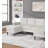 3Pc Sectional Set RAF/LAF Chaise Armless Loveseat  Color Corduroy Couch Relax Modern Comfort Living Room-708299065