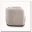 Fauteuil d'appoint pivotant rembourré Boucle-1175176590