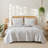 3-Piece King/Cal King Quilt Set,Clay