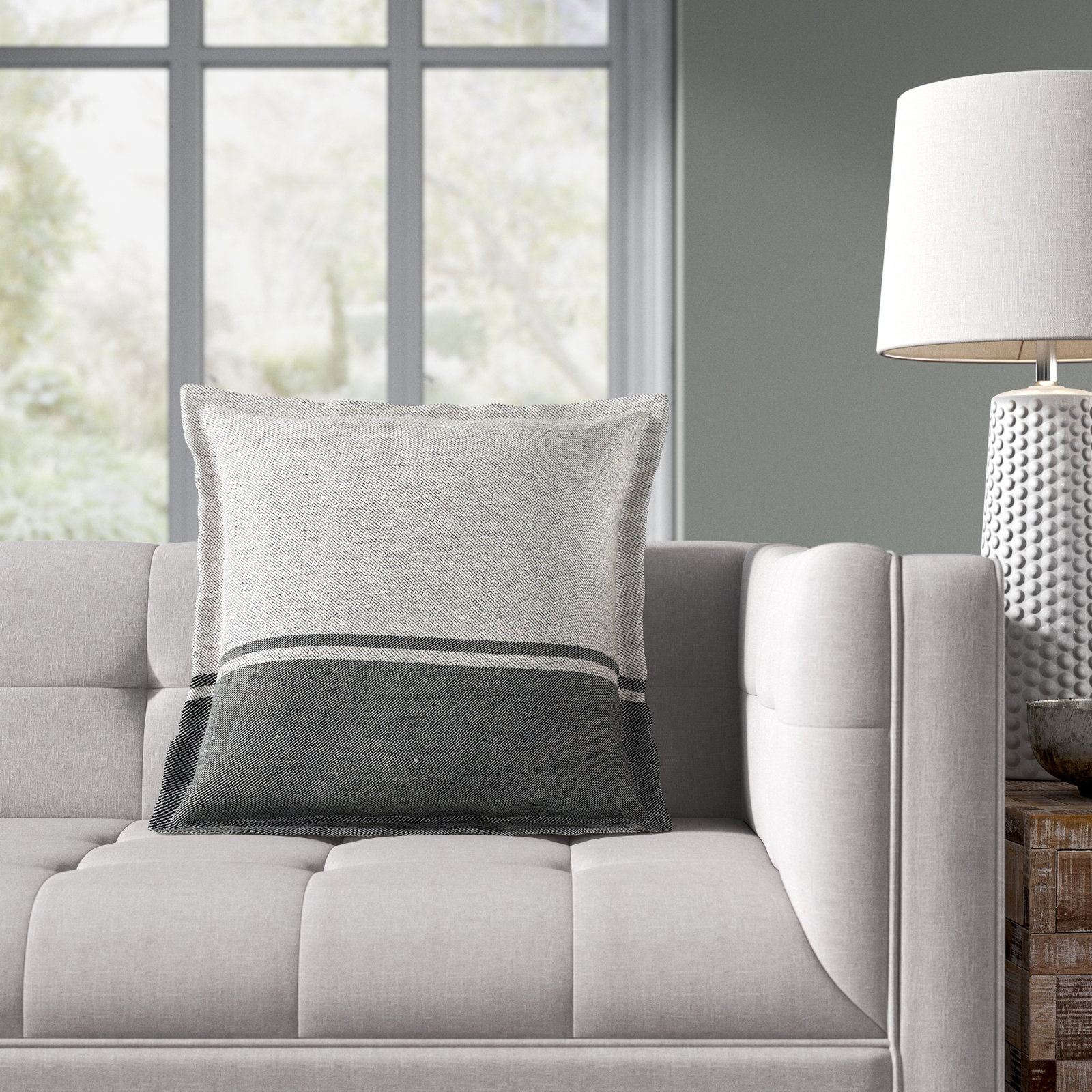 Soren No Decorative Addition Linen Pillow Cover