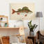 « Donovan antique Fish I », reproduction d’art sur toile-1706951725
