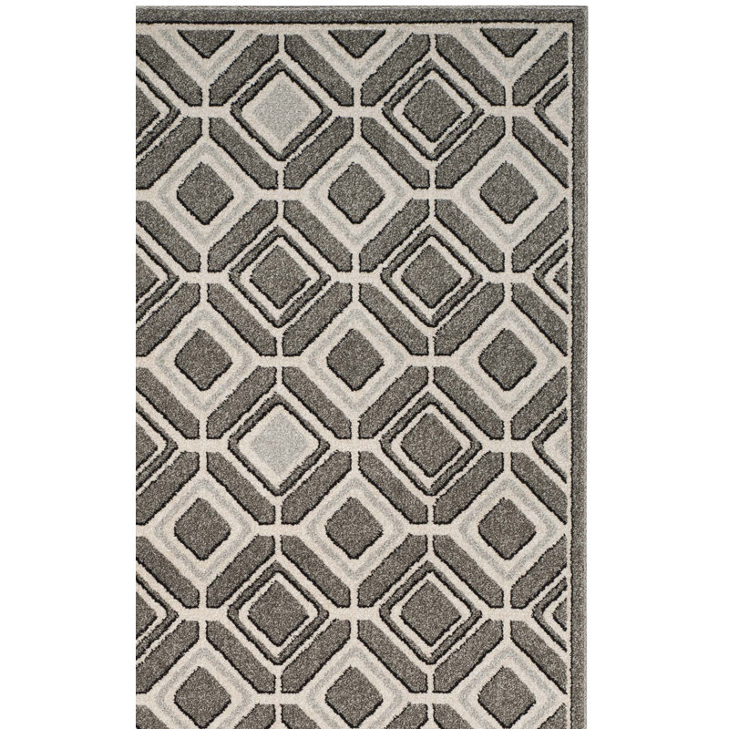 Amherst Performance Geometric Rug, Square 7'