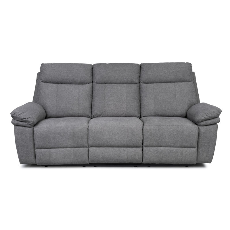 Cooney 3 Seater Electric Reclining Sofa, Dark Grey