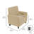 Kid Comfort Collective Modular Club Chair - Sand-124164568