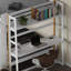 Solid Wood Bunk Bed with Convertible Desk, Built-In Outlets, LED Lights and Storage Drawers-1306882086