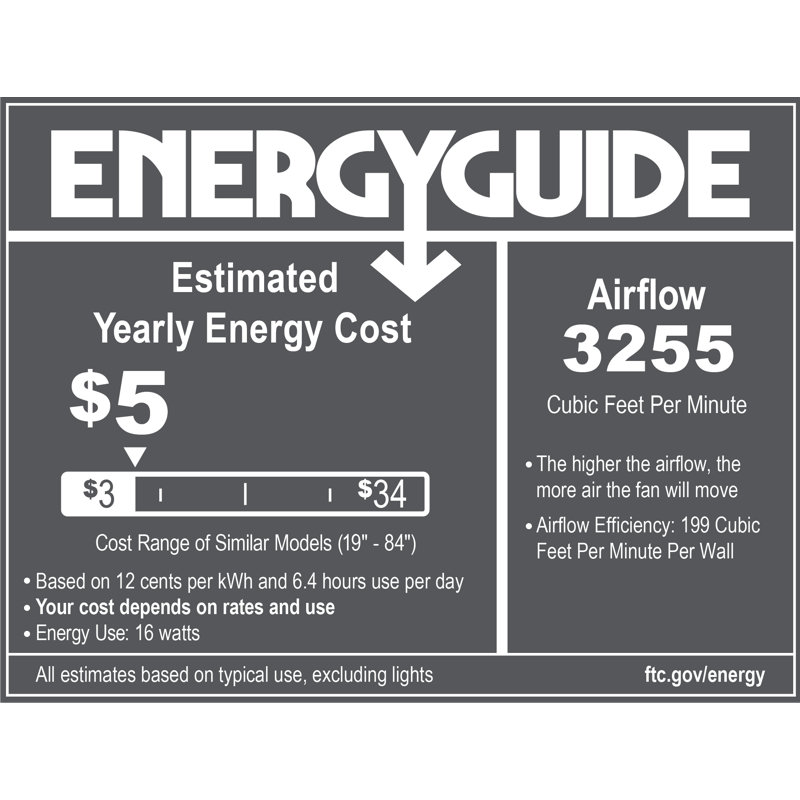 Visual Comfort Fan Launceton 44 Indoor Ceiling Fan with Matte White ABS blades and Handheld Remote