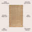 Tapis en jute tissé à la main Anishia-1047363250